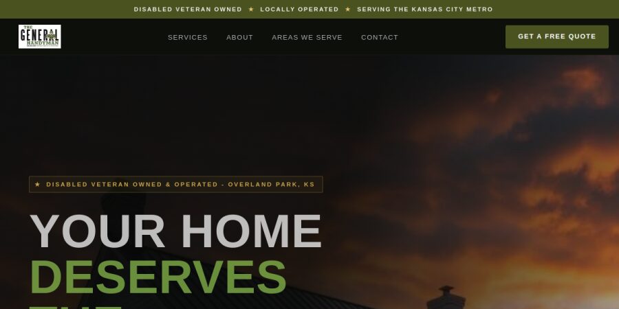 The General Handyman website