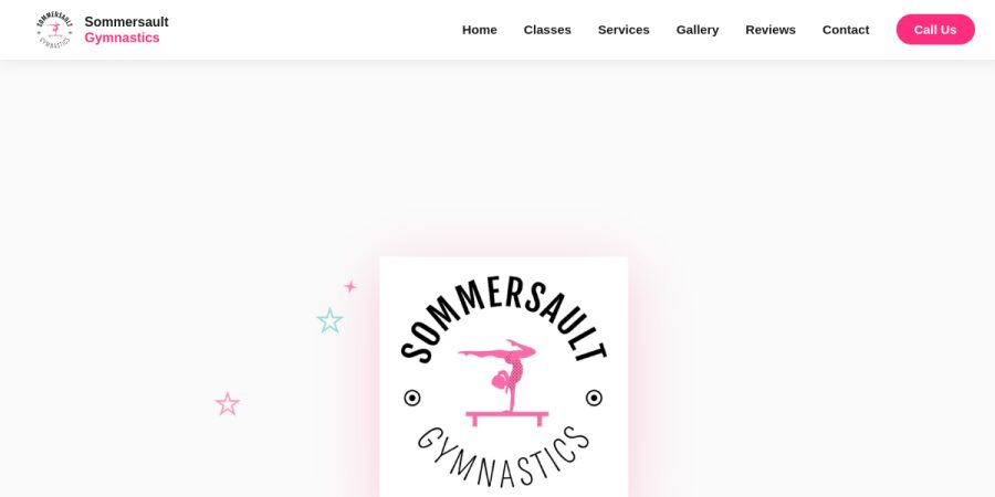 Sommersault Gymnastics website